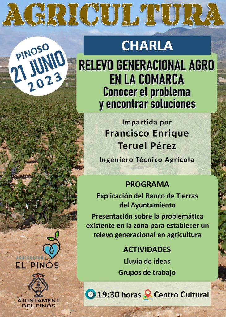 Charla Sobre El Relevo Generacional En La Agricultura Mcm Pinoso