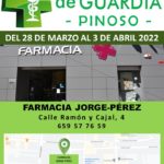 FARMACIA DE GUARDIA JORGE PÉREZ