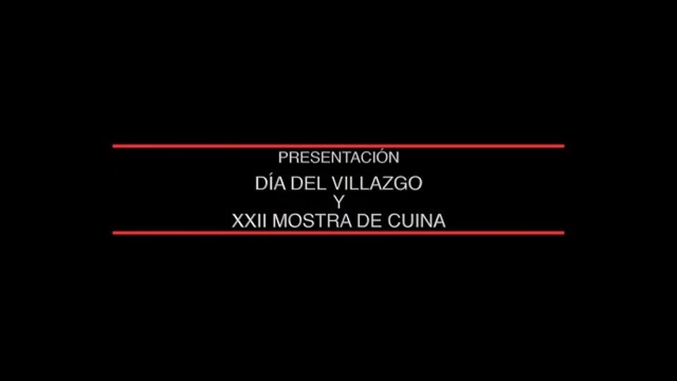 Presentación día del Villazgo y XXIII Mostra de Cuina  2024