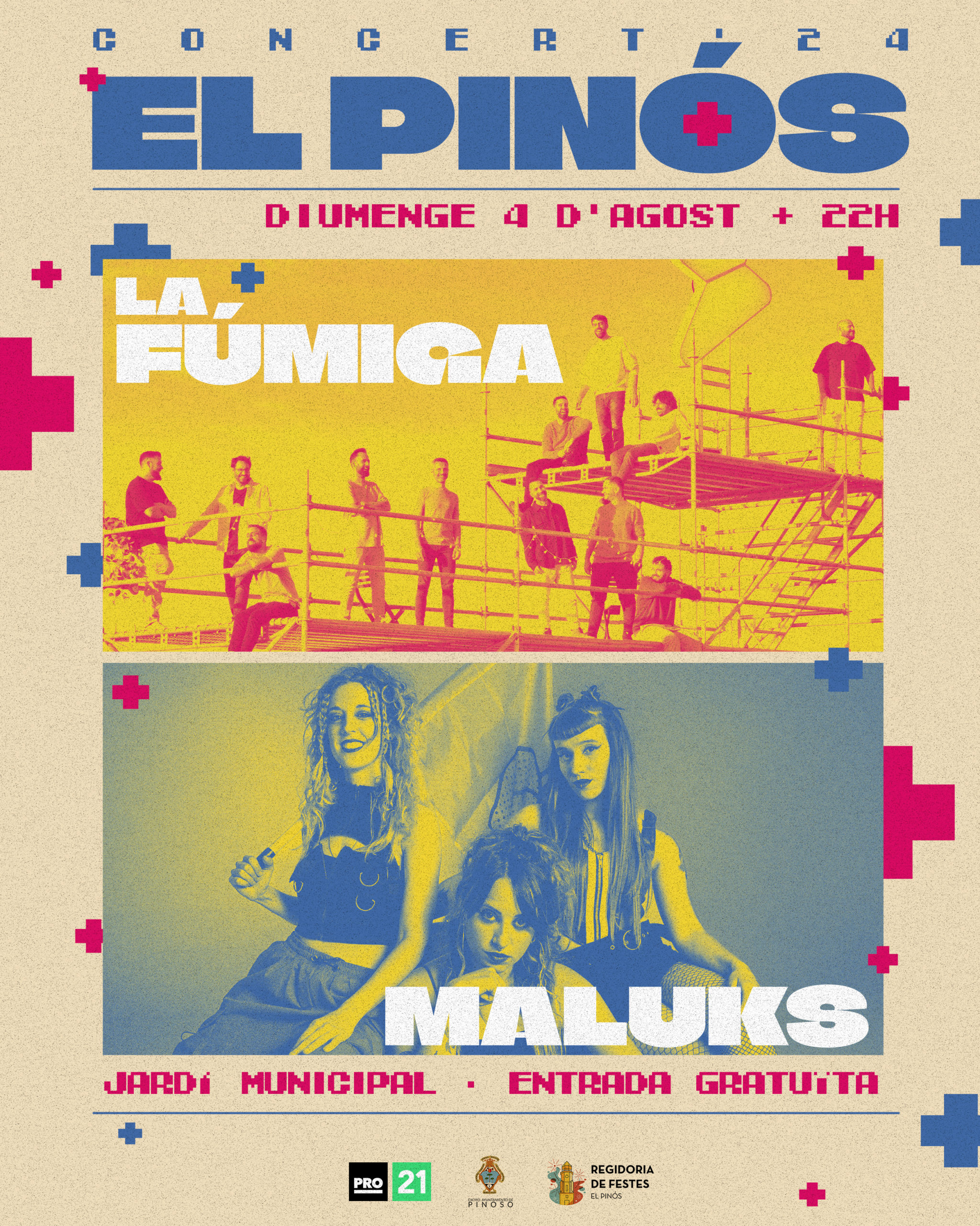 CONCERT LA FÚMIGA Y MALUKS