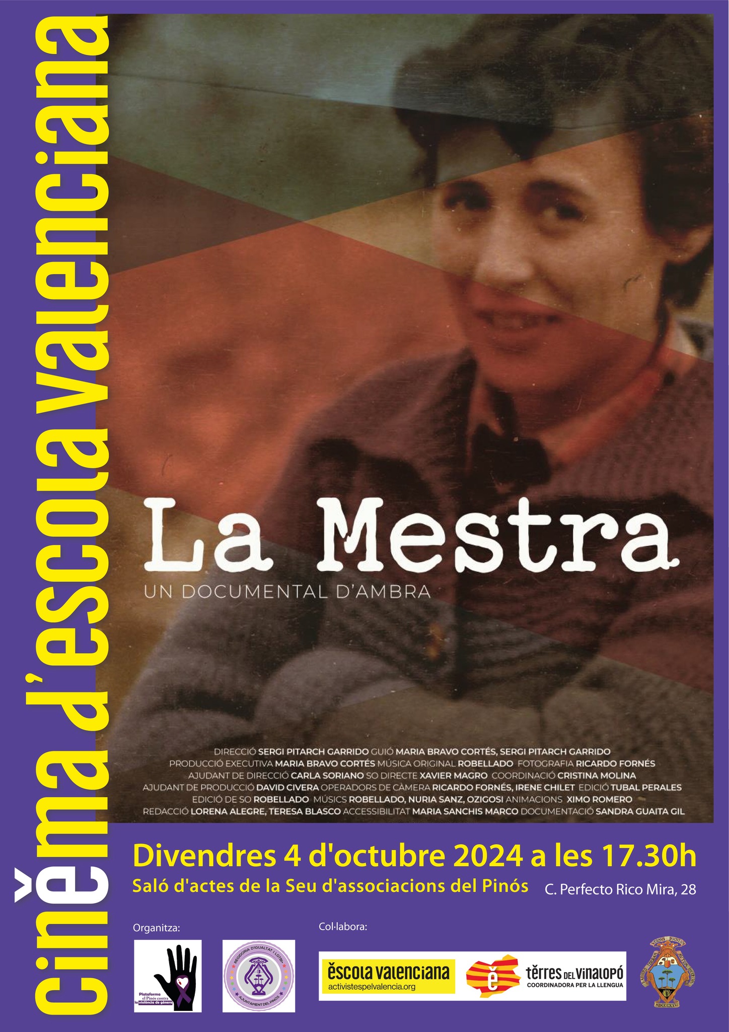 Projecció del documental "La mestra"