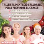 TALLER ALIMENTACIÓN SALUDABLE PARA PREVENIR EL CÁNCER