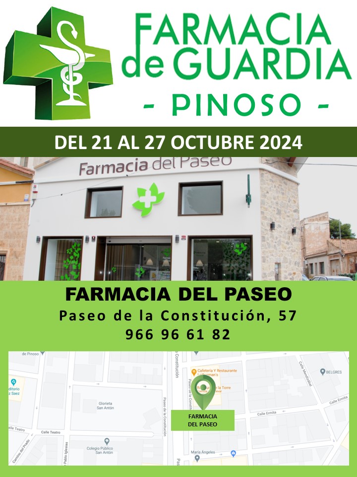 FARMACIA DE GUARDIA PASEO