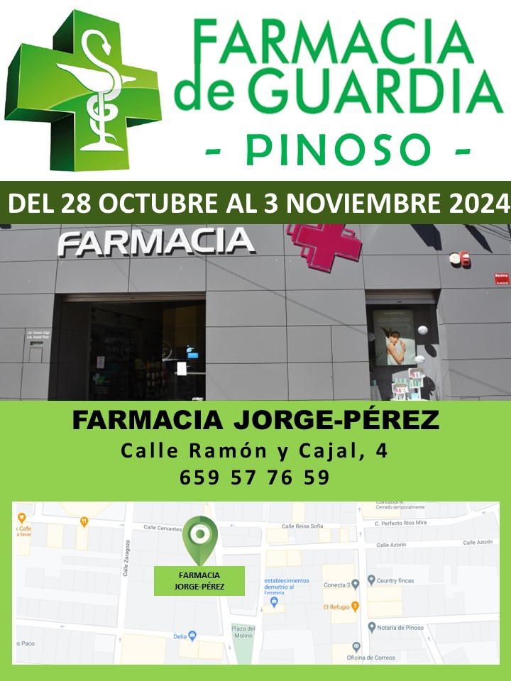 FARMACIA DE GUARDIA JORGE PÉREZ