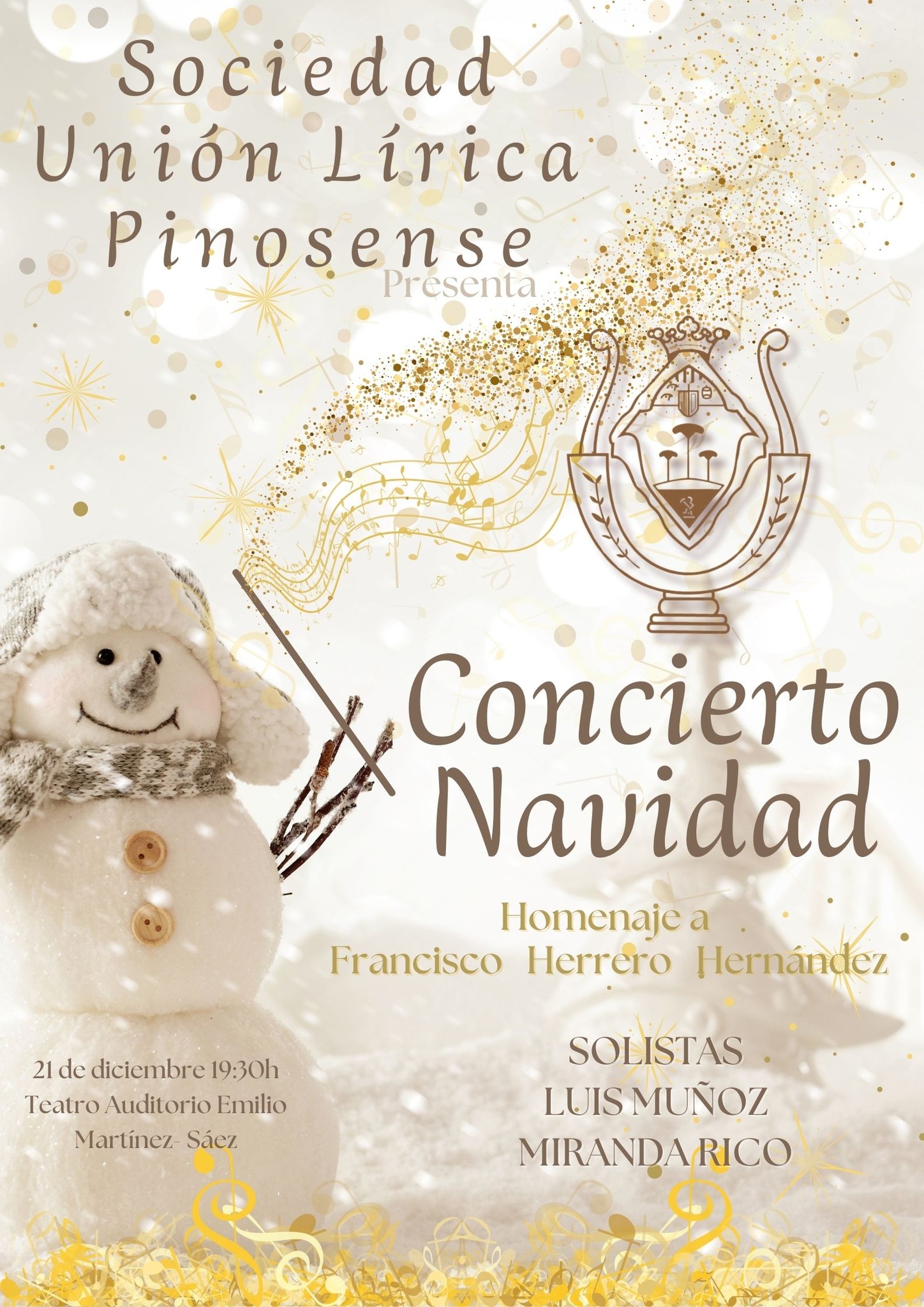 CONCIERTO NAVIDAD UNIÓN LÍRICA PINOSENSE