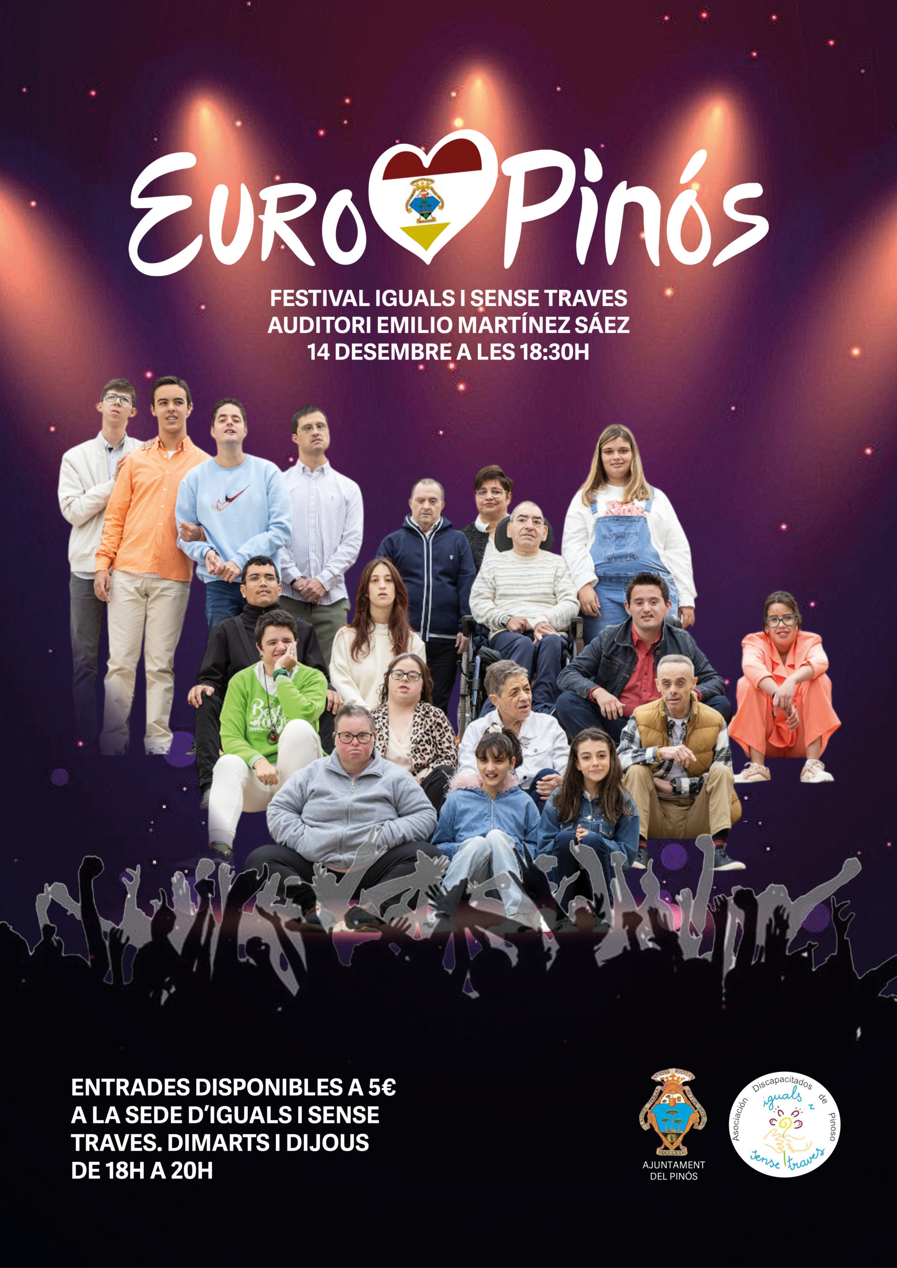 LA ASOCIACIÓN IGUALS I SENSE TRAVES PRESENTA LA GALA EUROPINÓS