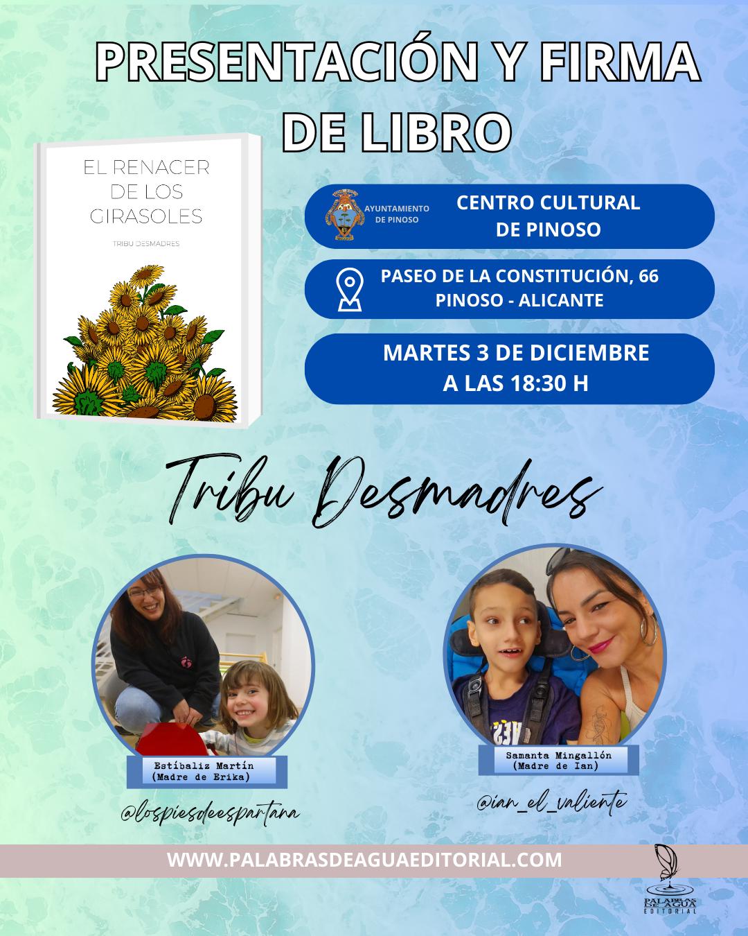 PRESENTACIÓN LIBRO EL RENACER DE LOS GIRASOLES