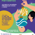 TALLER DE ADORNOS NAVIDEÑOS CON MATERIALES RECICLADOS Y REGALOS SOSTENIBLES