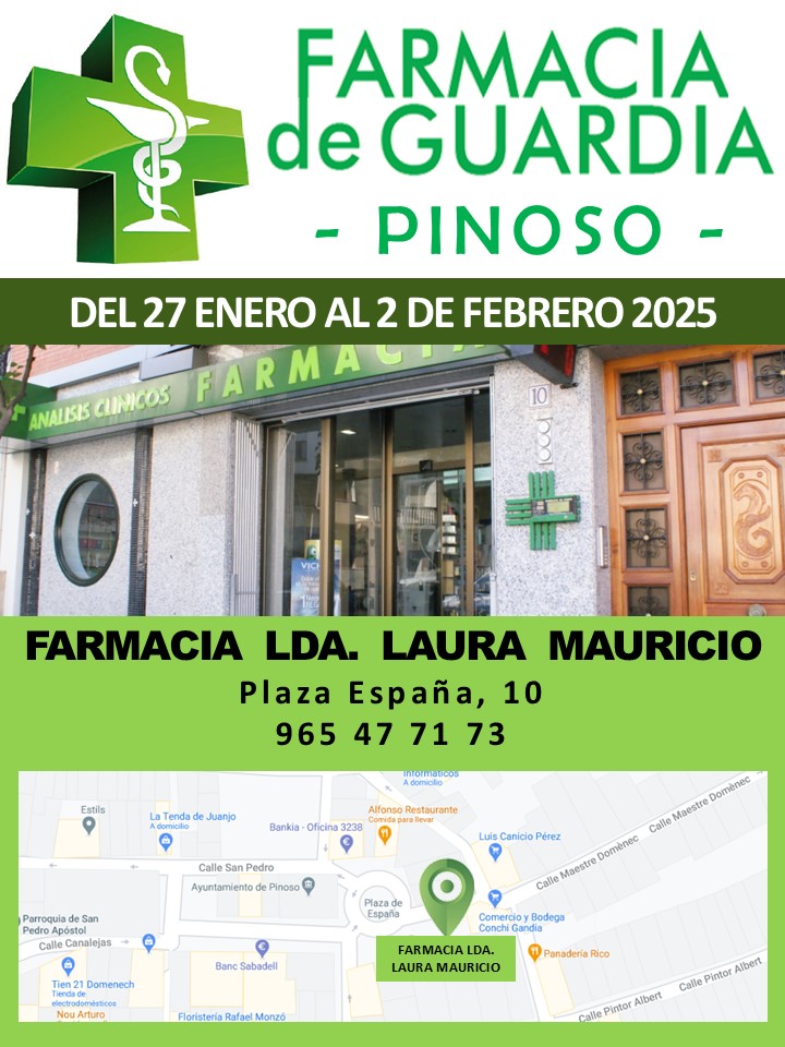 FARMACIA DE GUARDIA LAURA MAURICIO