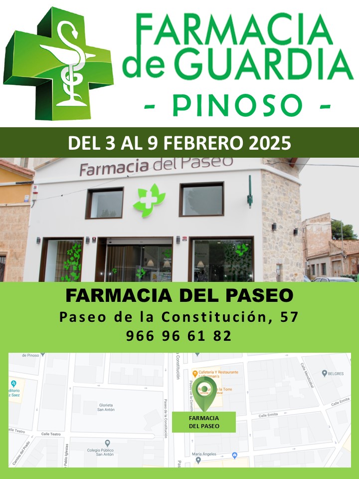 FARMACIA DE GUARDIA EL PASEO