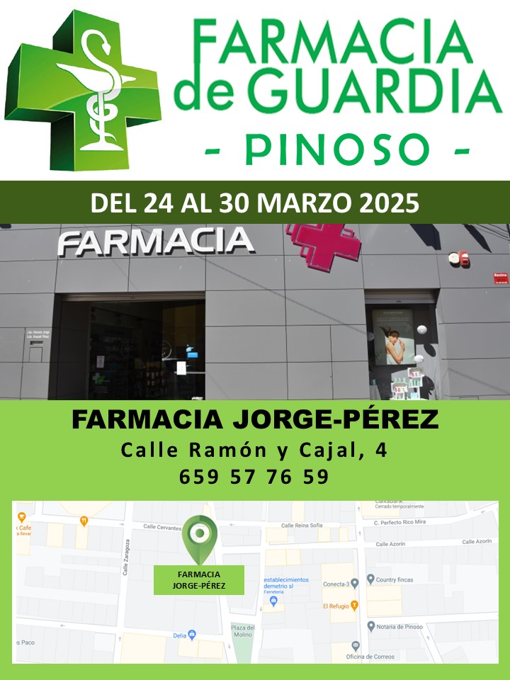 FARMACIA DE GUARDIA JORGE-PÉREZ