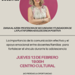 CHARLA CAMPAÑA PREVENCIÓN A CARGO DE DIANA AL AZEM