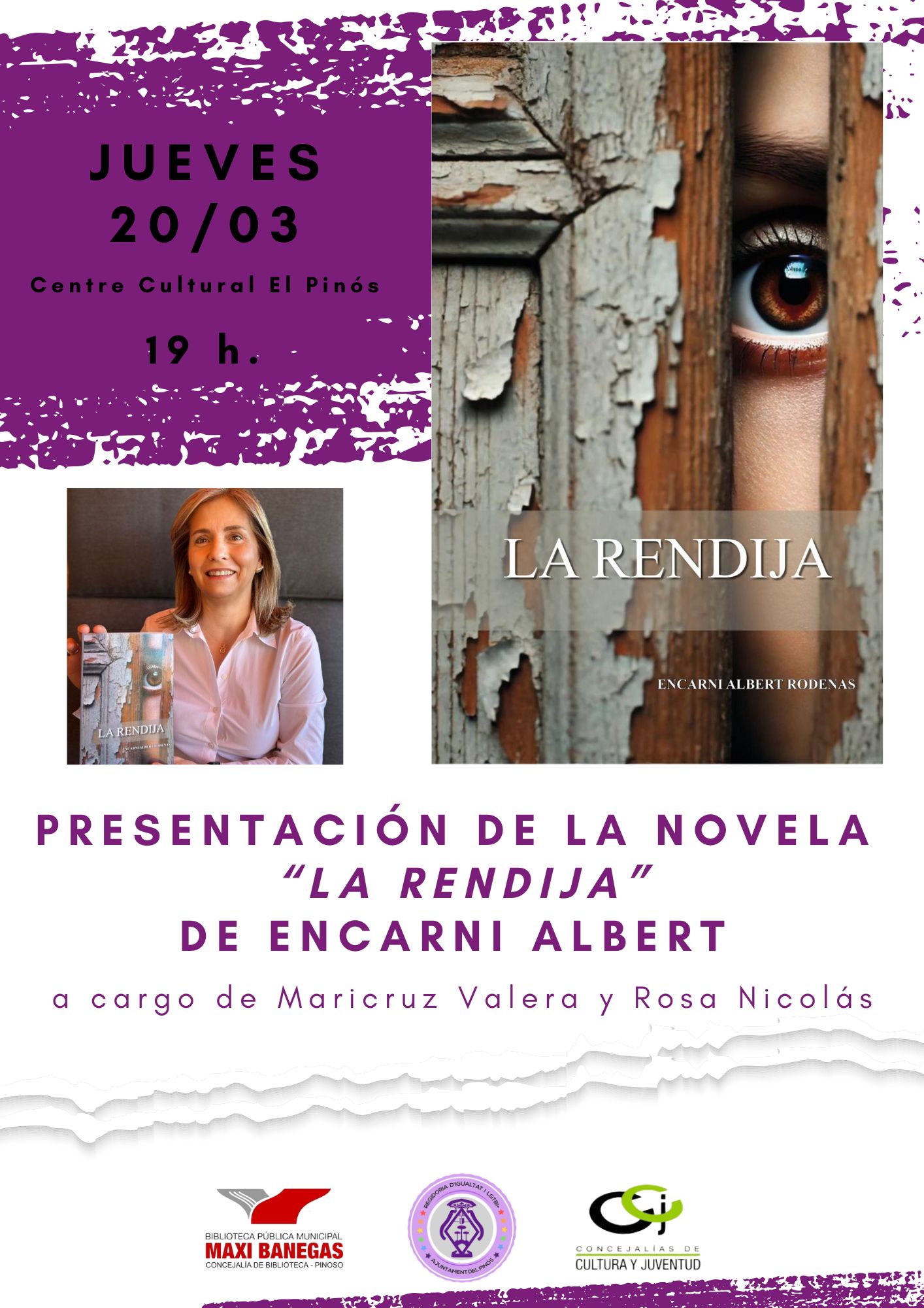 PRESENTACIÓN LIBRO LA RENDIJA