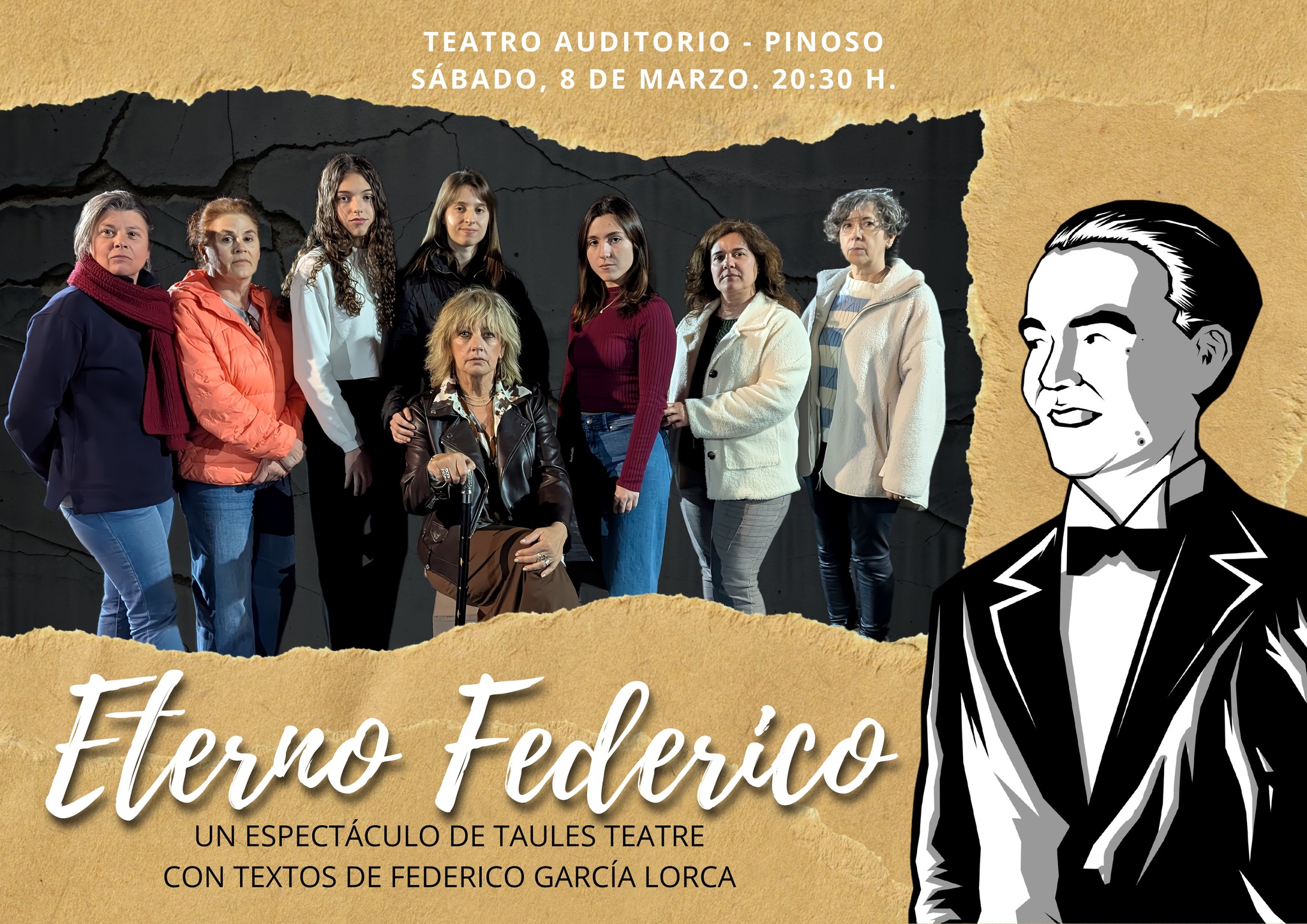 REPRESENTACIÓN ETERNO FEDERICO A CARGO DE TAULES TEATRE