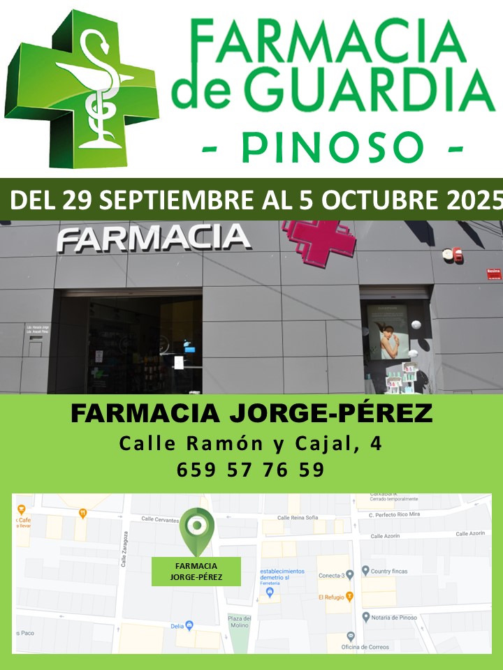 FARMACIA DE GUARDIA JORGE PÉREZ