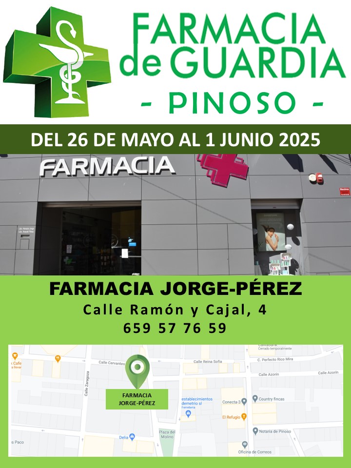 FARMACIA DE GUARDIA JORGE PÉREZ