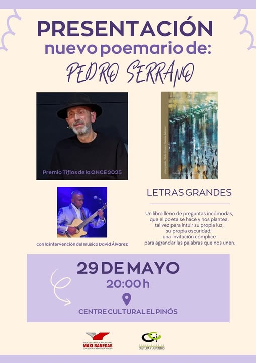 PRESENTACIÓN POEMARIOS PEDRO SERRANO