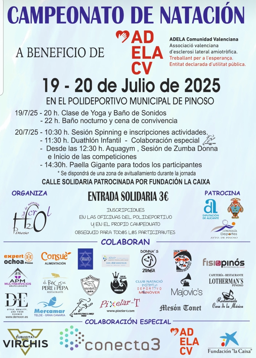 CAMPEONATO DE NATACIÓN H2CROL