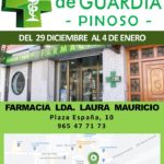 FARMACIA DE GUARDIA LAURA MAURICIO