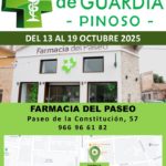 FARMACIA DE GUARDIA PASEO CONSTITUCIÓN