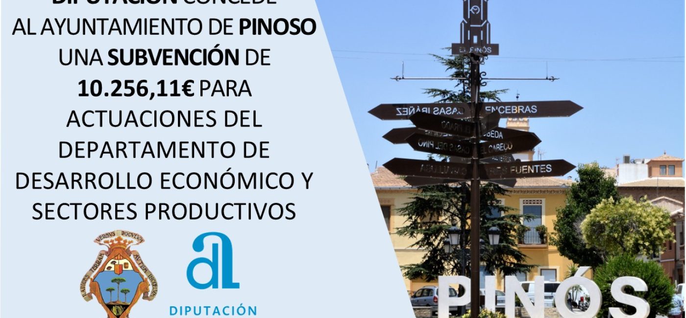 AYUDAS LOGO DIPU Y AYTO PINOSO
