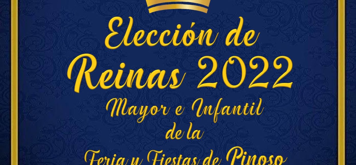 CARTEL ELECCIÓN REINAS 2022 def