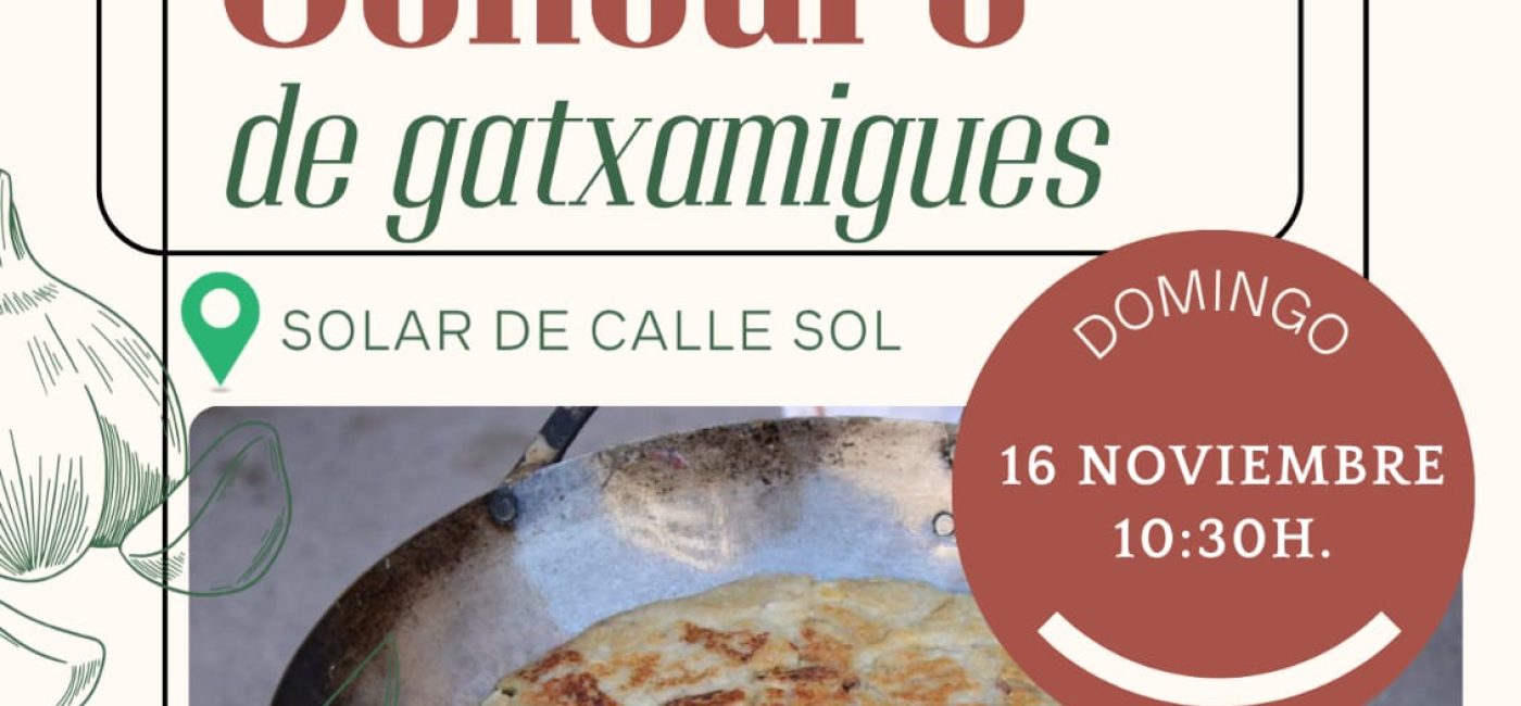 CONCURS GATXAMIGUES SANTA CATALINA 2025 CONCURS GATXAMIGUES SANTA CATALINA 2025