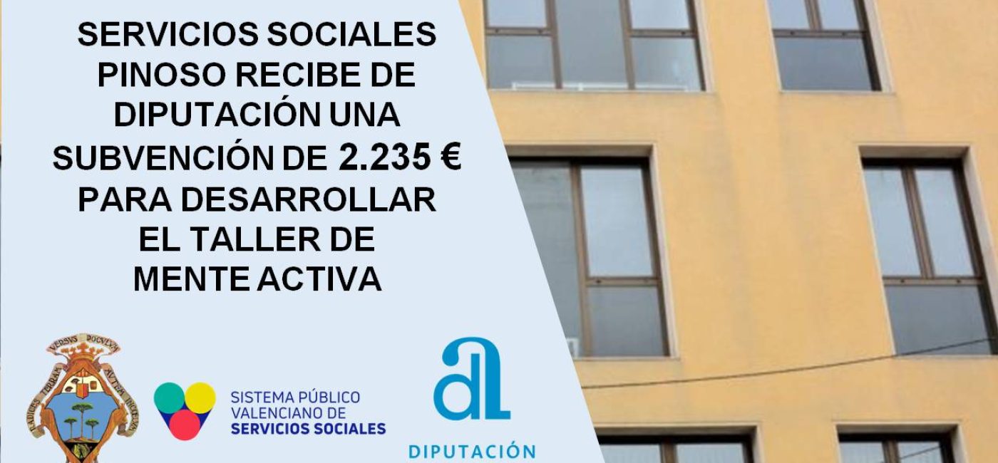 SUBVENCIÓN TALLER MENTE ACTIVA