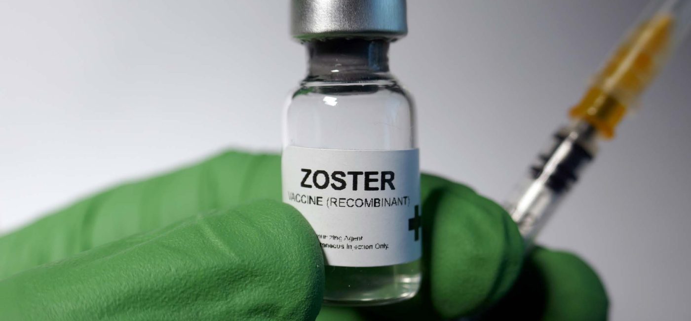 Zoster vaccine - administration of antigenic material (vaccine) to stimulate an individual's immune system to develop adaptive immunity to a pathogen.