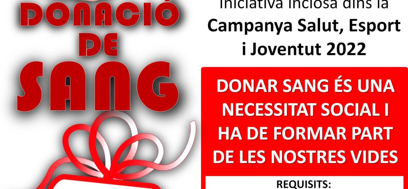 cartell donació de sang 2022-b