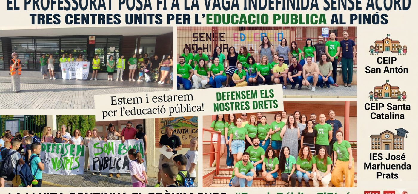 fin huelga profesorado